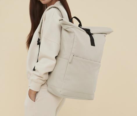 PREMIUM RECYCLED ROLL TOP BACKPACK BAG BASE BG186