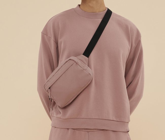 PREMIUM RECYCLED CROSS BODY BAG BAG BASE BG187