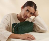 VELVET TOILETRY/ACCESSORY CASE BAG BASE BG716