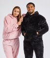 Unisex Fluffy Fleece Hoodie Brand Lab BH201