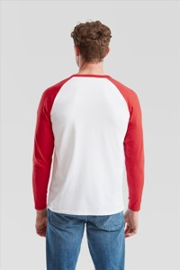 Fruit of the Loom Valueweight LSL Baseball T Fruit of the Loom 610280