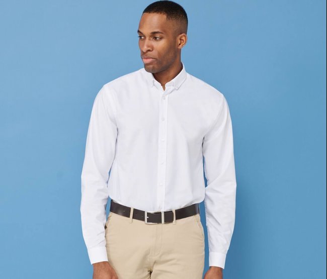 MODERN OXFORD LONG SLEEVED SHIRT - CLASSIC FIT HENBURY HY512C