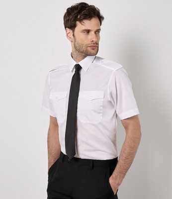 Short Sleeve Tailored Pilot Shirt Kustom Kit K133