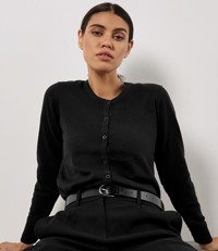 Ladies Arundel Round Neck Cardigan Kustom Kit K355