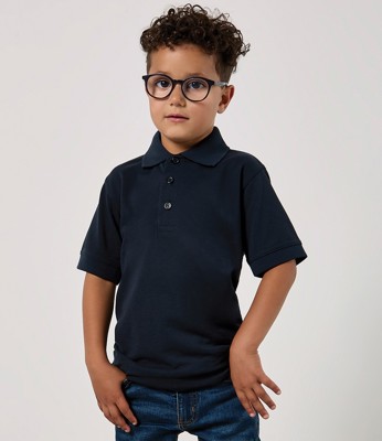 Kids Klassic Poly/Cotton Piqué Polo Shirt Kustom Kit K406