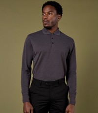 Long Sleeve Poly/Cotton Piqué Polo Shirt Kustom Kit K430