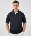 St Mellion Tipped Cotton Piqué Polo Shirt Kustom Kit K606