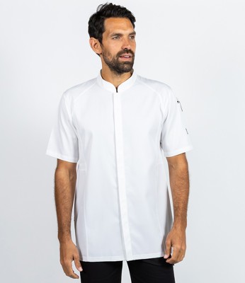 Staycool® Tencel™/Polyester Short Sleeve Jacket Le Chef LE013