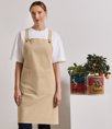 Cross Back Barista Bib Apron Premier PR129