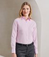 Ladies Long Sleeve Poplin Blouse Premier PR300
