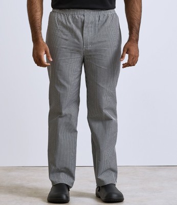 Pull On Chef's Check Trousers Premier PR552