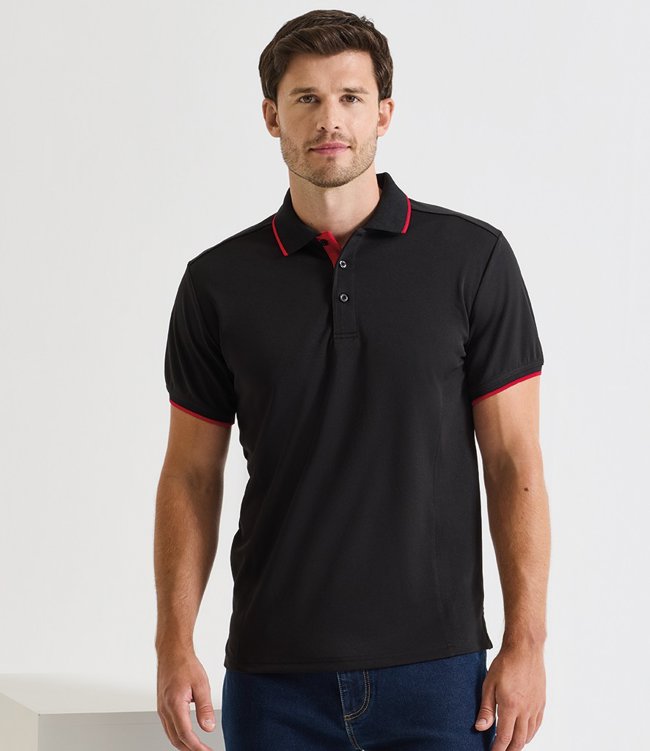 Contrast Coolchecker® Piqué Polo Shirt Premier PR618