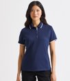 Ladies Contrast Coolchecker® Piqué Polo Shirt Premier PR619