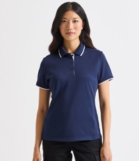 Ladies Contrast Coolchecker® Piqué Polo Shirt Premier PR619