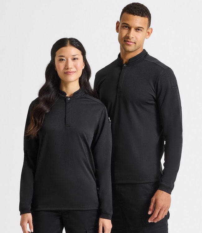 Essential Coolchecker® Long Sleeve Chef's Shirt Premier PR647