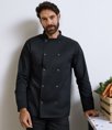 Unisex Long Sleeve Stud Front Chef's Jacket Premier PR665
