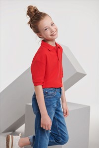 Russell Children's Classic Polycot. Polo Russell Athletic 9539B
