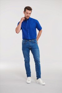 Russell Men Shortsleeve Classic Oxford Shirt Russell Athletic 9933M