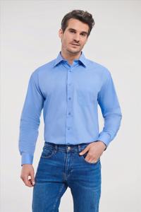 Russell Men LSL Clas. Polycot. Poplin Shirt Russell Athletic 9934M