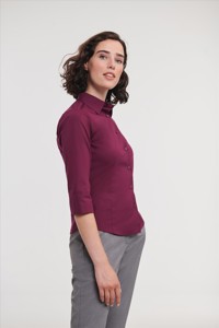 Russell Ladies ¾ sl. Fitted Stretch Shirt Russell Athletic 9946F
