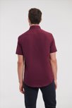 Russell Men Shortsleeve Fitted Stretch Shirt Russell Athletic 9947M