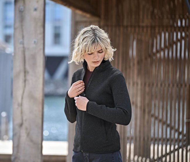 WOMENS OUTDOOR FLEECE TEE JAYS TJ9616