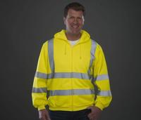 HI-VIS ZIP HOODIE YOKO YKK07